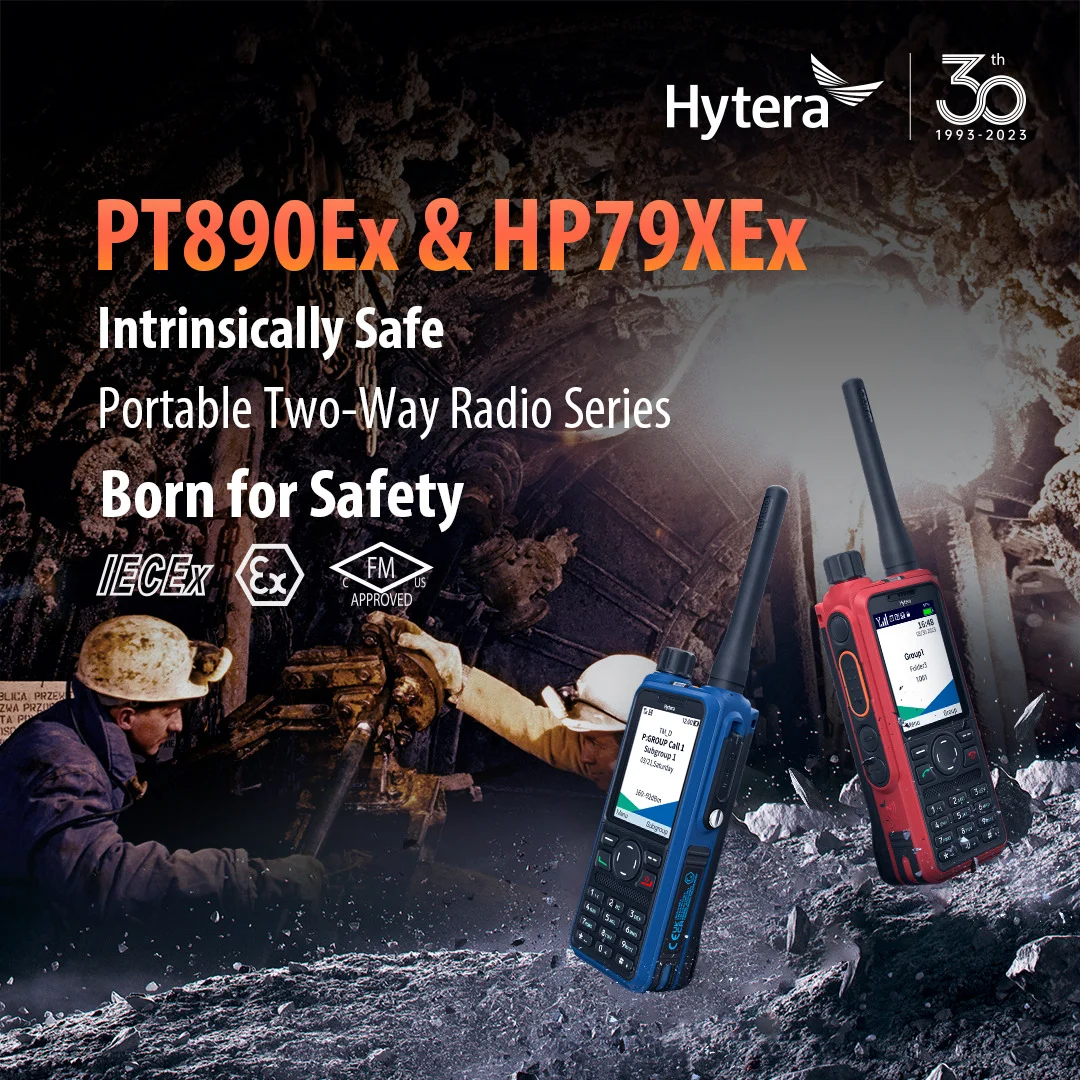 Hytera PT890Ex detail view